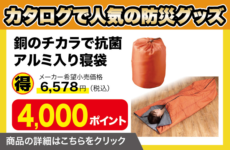 ランディングページ_防災寝袋_1番