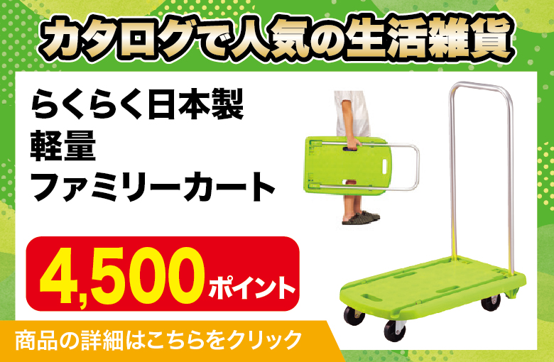 ランディングページ_生活雑貨_軽量カート