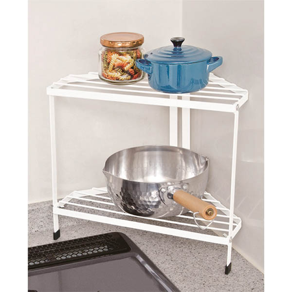 三角コーナーラック2段