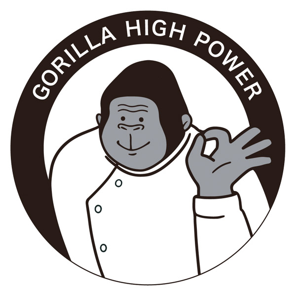 ゴリラの底ヂカラ450ml ブラック