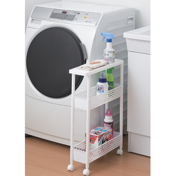 スーパースリムワゴンラック3段