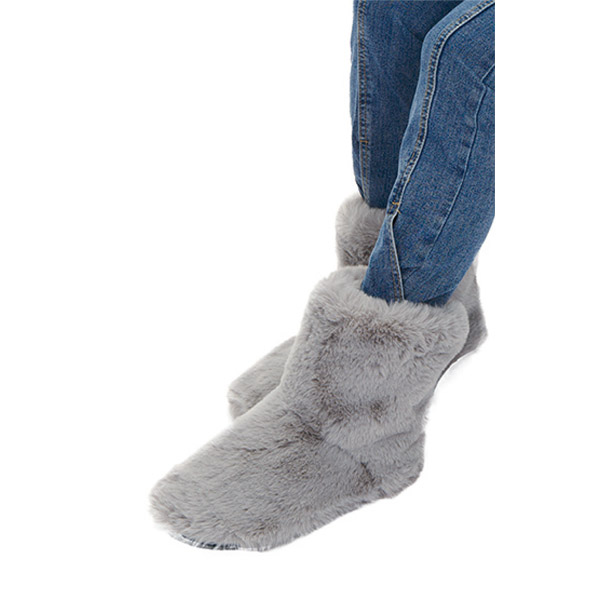 あったかルームシューズ グレー